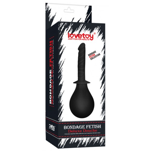 Изображение Lovetoy, Китай Анальный душ Bondage Fetish Deluxe Douche с реалистичной насадкой