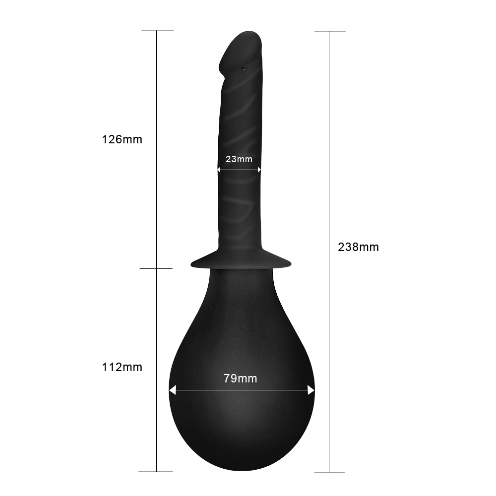 Изображение Lovetoy, Китай Анальный душ Bondage Fetish Deluxe Douche с реалистичной насадкой