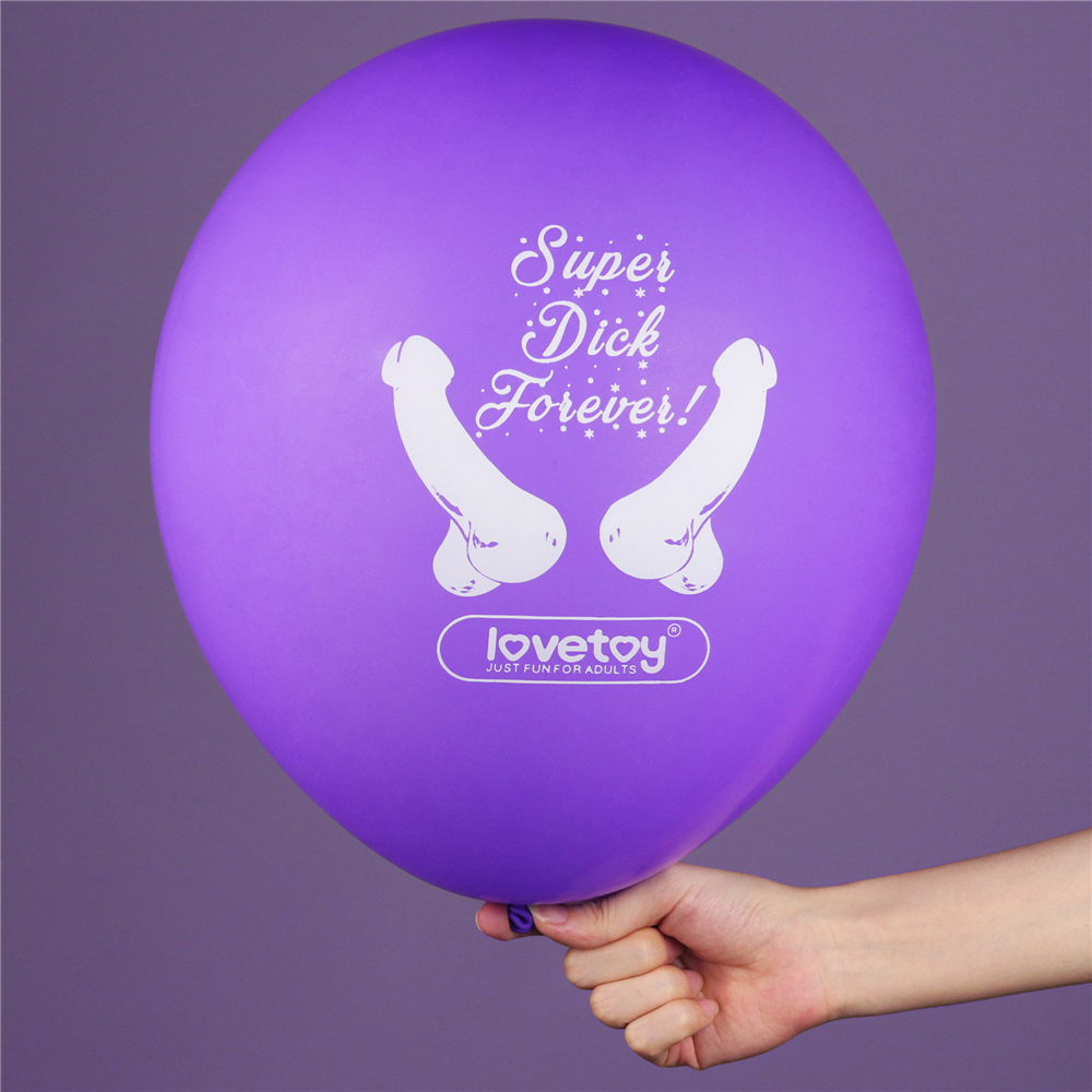 Фото Lovetoy, Китай Воздушные шары Lovetoy Super Dick Forever Bachelorette Balloons 7 шт