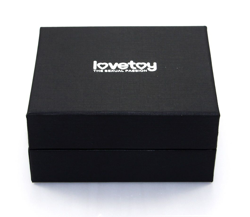 Фото Lovetoy, Китай Анальное украшение Golden Plug Large голубой