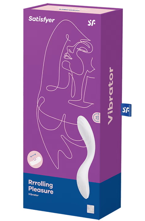 Фото Satisfyer, Германия Вибратор для точки G с функцией переминания Satisfyer Rrrolling Pleasure