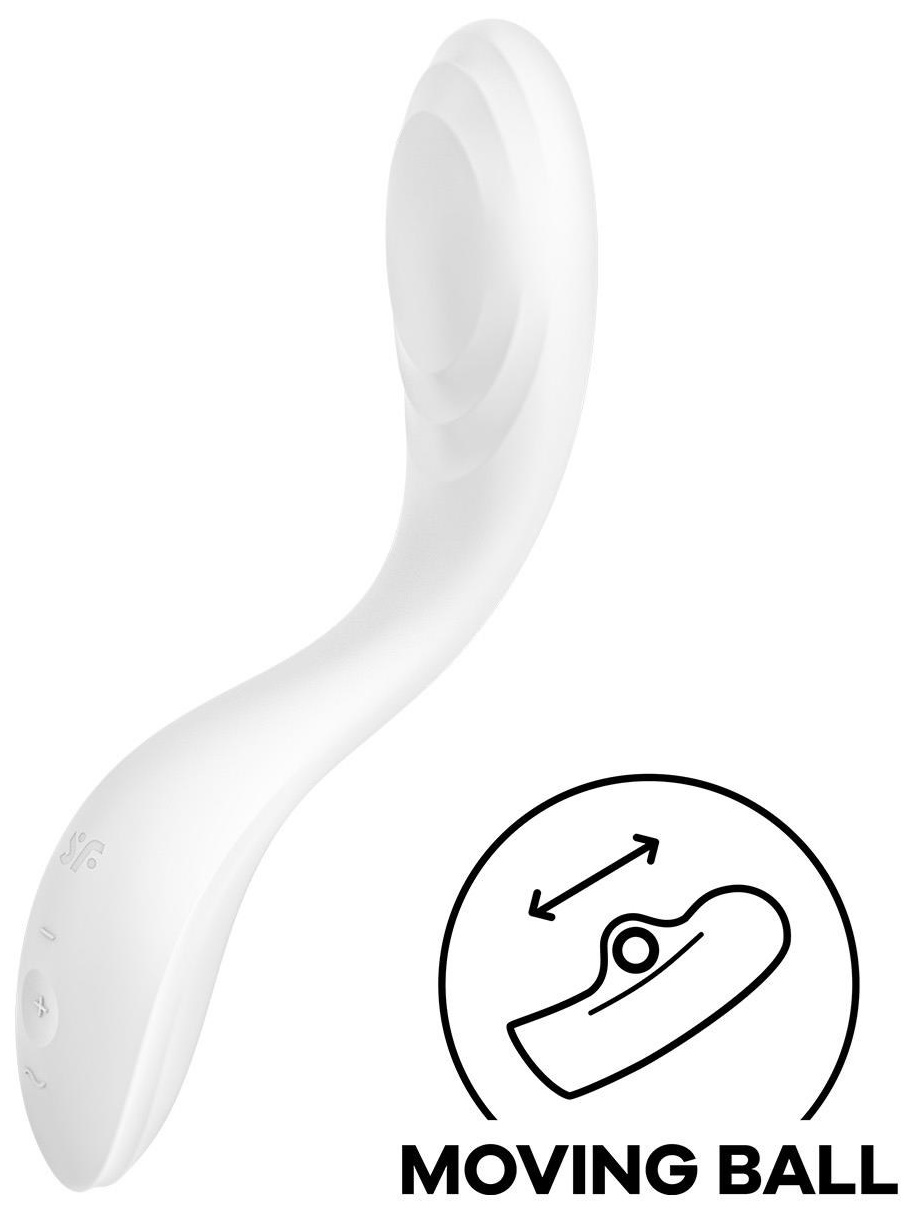 Фото Satisfyer, Германия Вибратор для точки G с функцией переминания Satisfyer Rrrolling Pleasure
