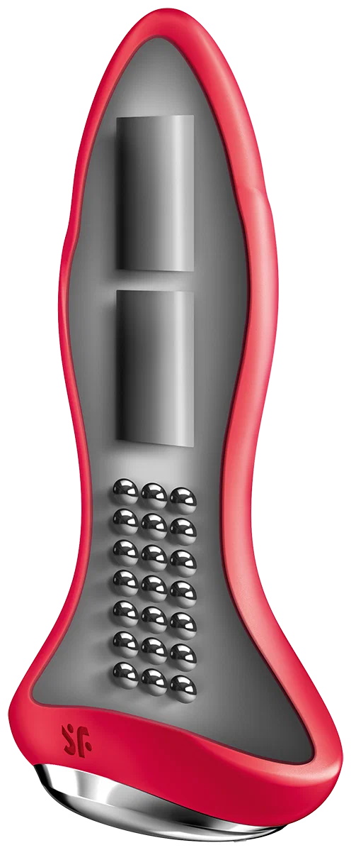 Фото Satisfyer, Германия Анальный смарт-стимулятор с вибрацией и ротацией Satisfyer Rotator Plug 1+ красный