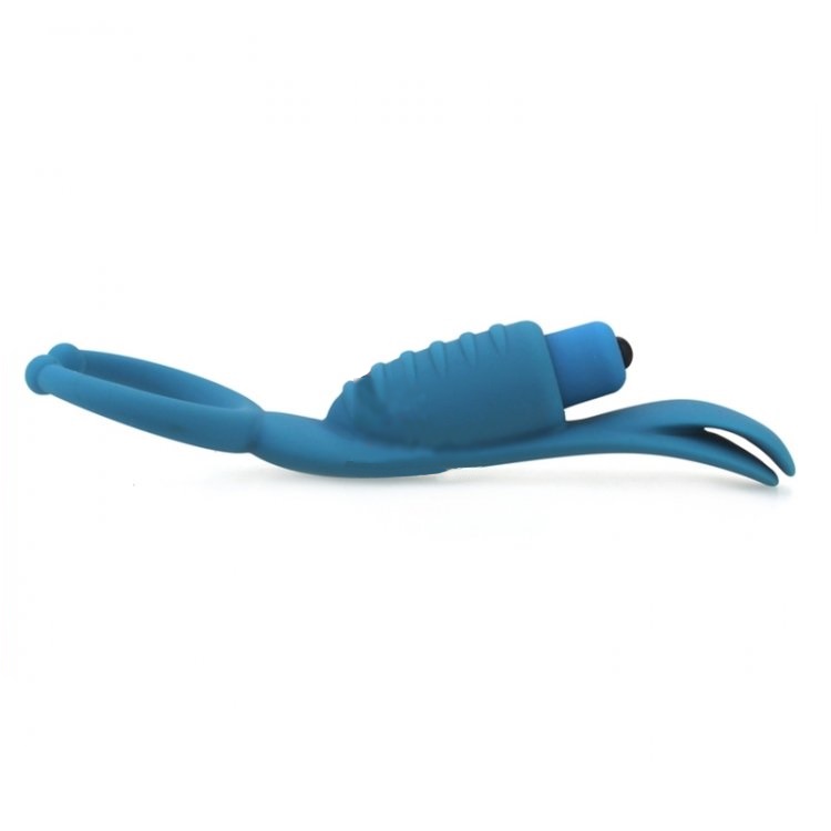 Изображение  Универсальный вибромассажер Scorpion Multi-use Pleasure Tool голубой