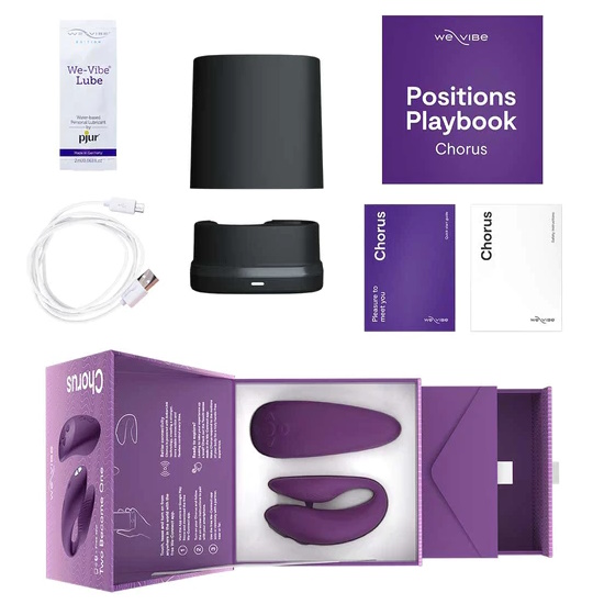 Изображение We-Vibe, Канада Смарт-вибратор для двоих We-Vibe Chorus фиолетовый
