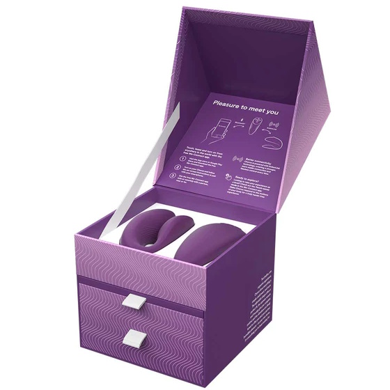 Изображение We-Vibe, Канада Смарт-вибратор для двоих We-Vibe Chorus фиолетовый