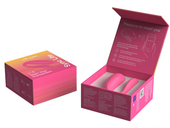 Изображение We-Vibe, Канада Смарт-вибратор для пар We-Vibe Sync Lite розовый