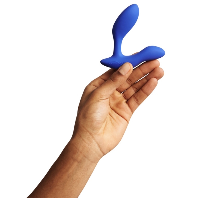 Изображение We-Vibe, Канада Регулируемый смарт-вибромассажер простаты We-Vibe Vector Plus синий