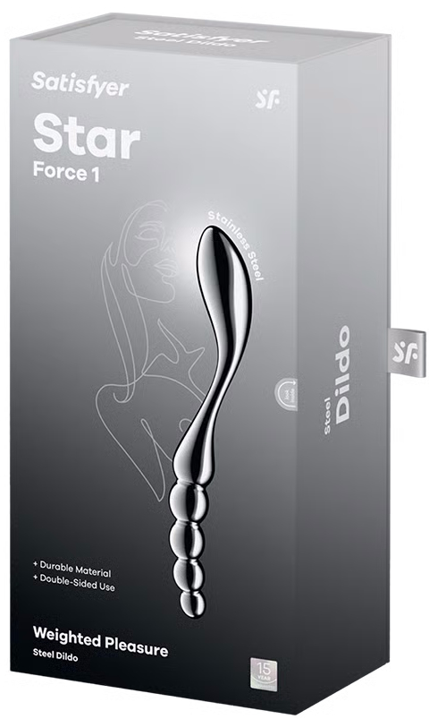 Изображение Satisfyer, Германия Двусторонний стальной стимулятор Satisfyer Star Force 1