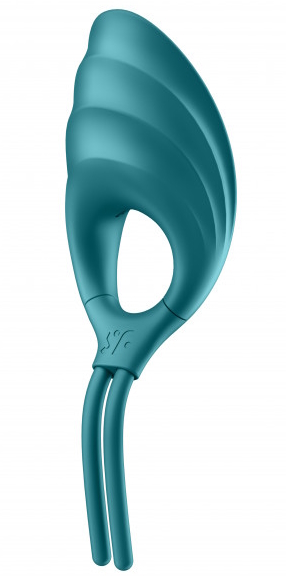 Изображение Satisfyer, Германия Эрекционное кольцо-лассо с вибрацией Satisfyer Swordsman цвета морской волны
