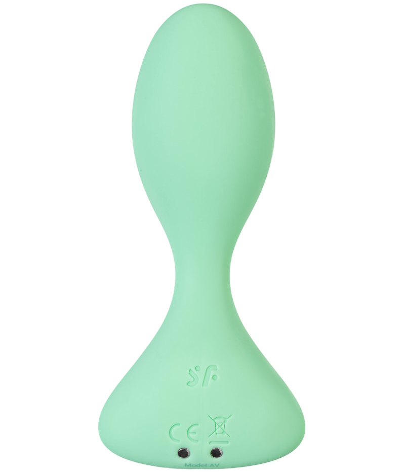 Фото Satisfyer, Германия Анальный смарт-стимулятор с вибрацией Satisfyer Trendsetter зеленый