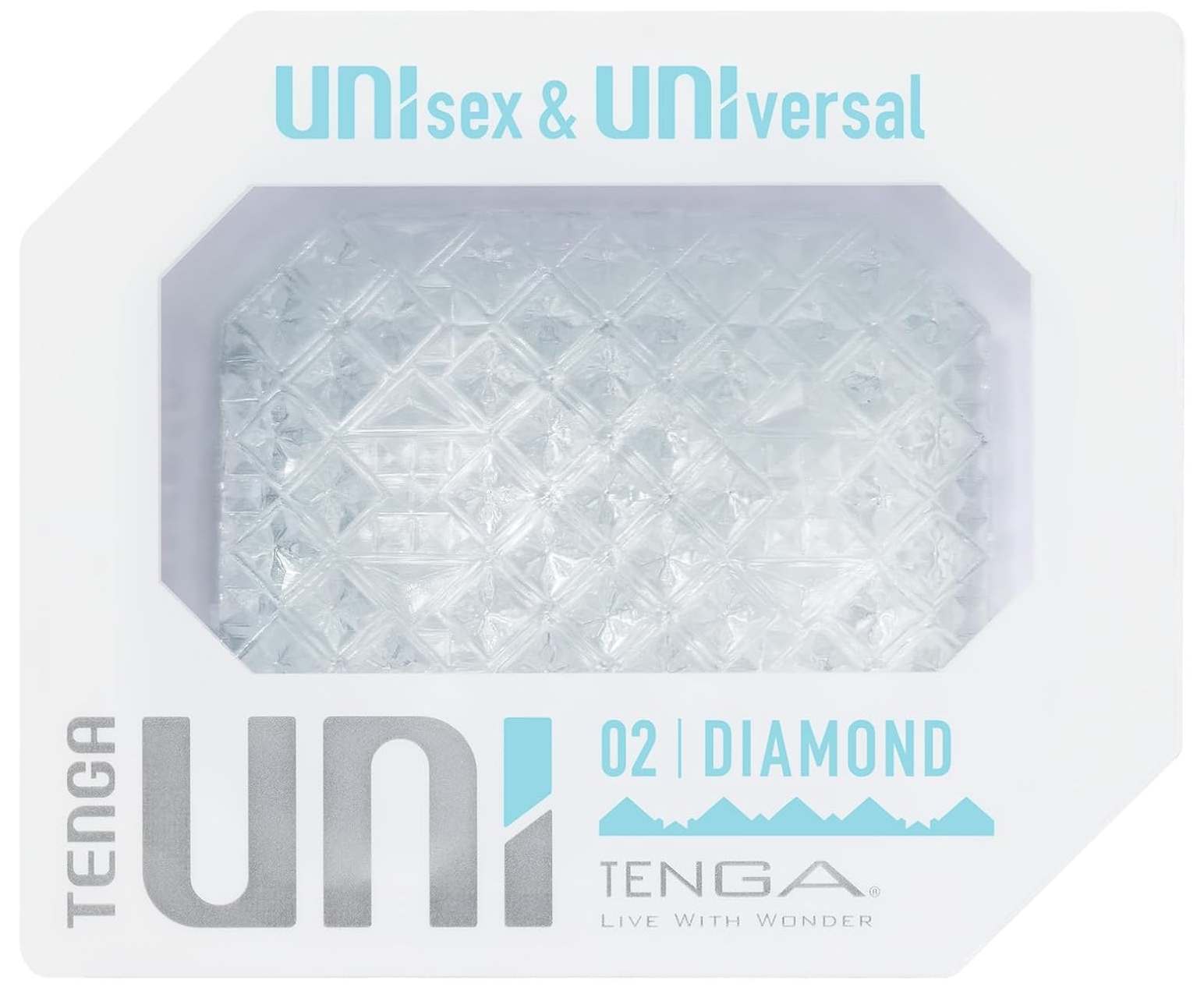 Фото Tenga, Япония Мастурбатор Tenga Uni Diamond прозрачный