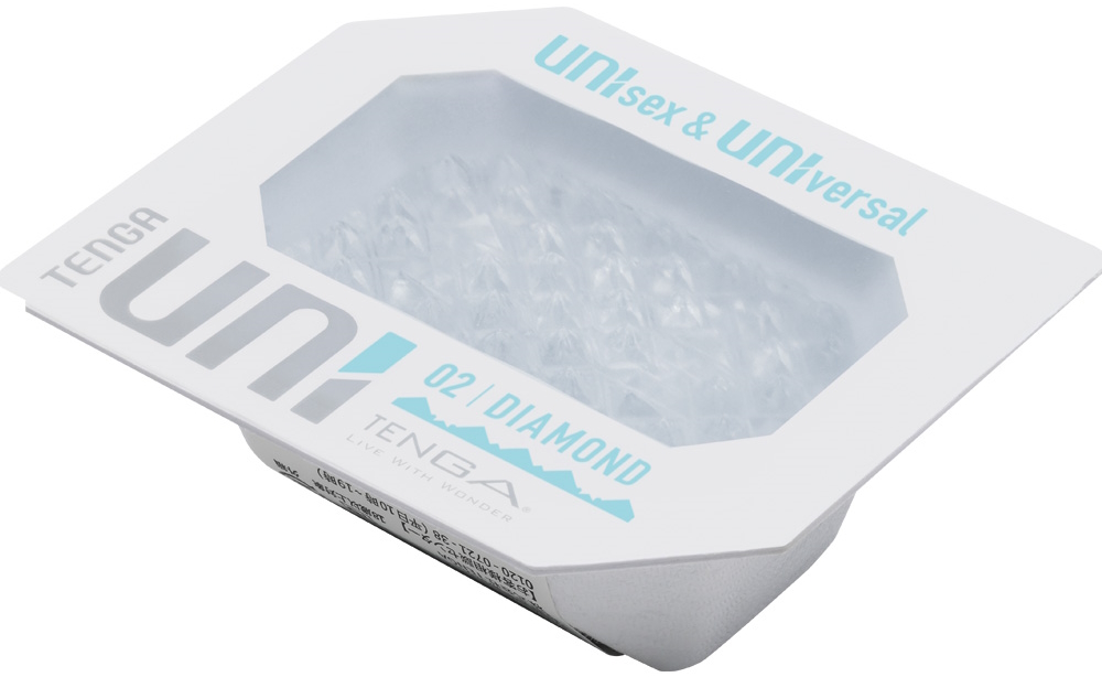 Фото Tenga, Япония Мастурбатор Tenga Uni Diamond прозрачный