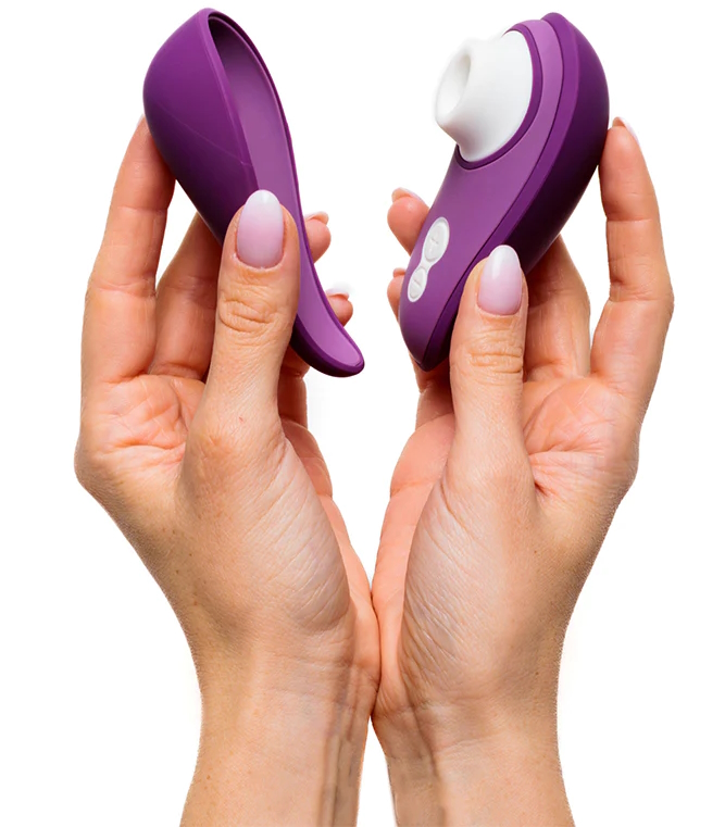 Изображение Womanizer, Германия Бесконтактный вакуумно-волновой стимулятор клитора Womanizer Liberty 2 фиолетовый