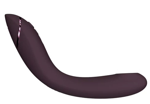 Фото Womanizer, Германия Вакуумный стимулятор точки G с вибрацией Womanizer OG бордовый