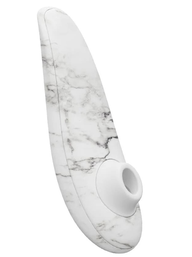 Фото Womanizer, Германия Бесконтактный стимулятор клитора Womanizer Marilyn Monroe White Marble​