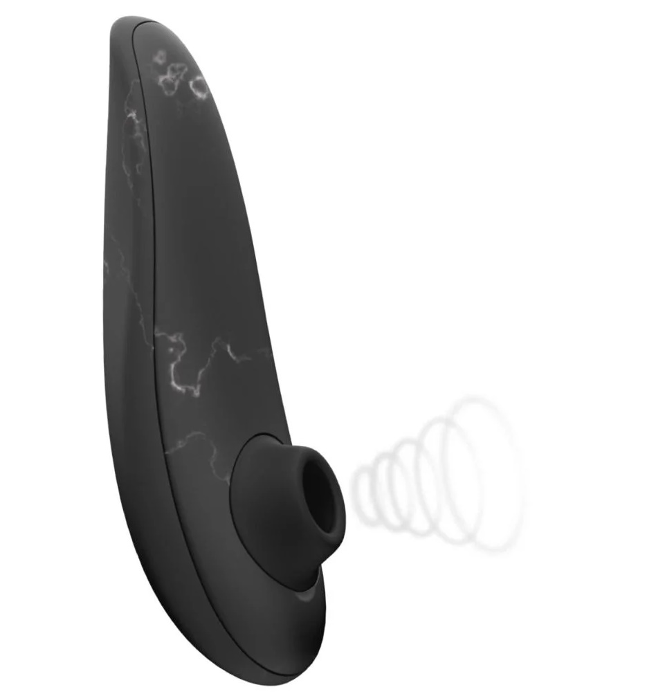 Изображение Womanizer, Германия Бесконтактный стимулятор клитора Womanizer Marilyn Monroe Black Marble​