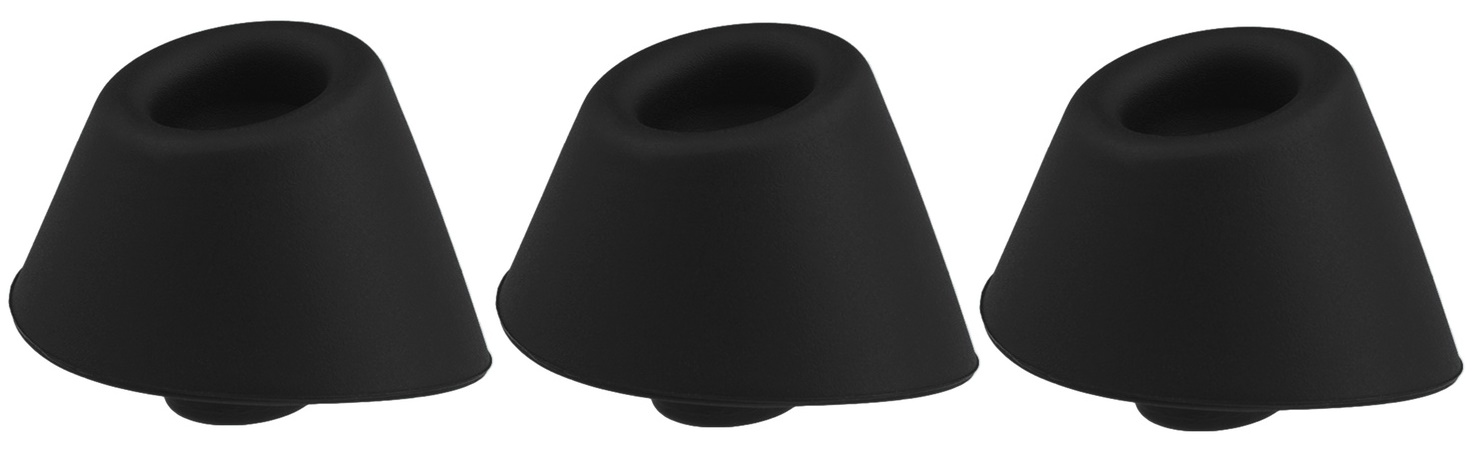 Фото Womanizer, Германия Набор силиконовых насадок Womanizer Duo Black 3 шт