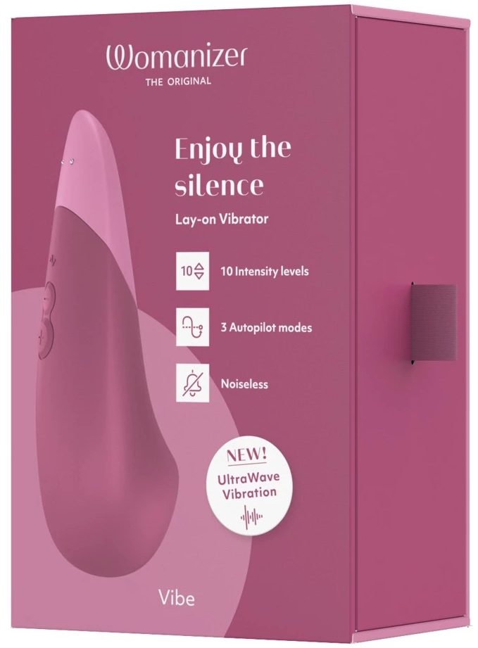 Изображение Womanizer, Германия Клиторальный вибратор Womanizer Vibe темно-розовый