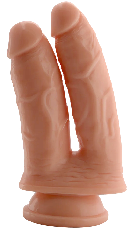 Изображение Nlonely, Китай Двойной фаллоимитатор X-Men Double Penetrator Dildo 17,5 и 20 см