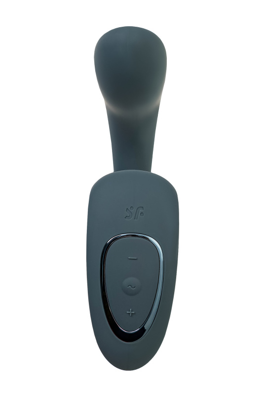 Изображение Satisfyer, Германия Вагинально-клиторальный вибратор Satisfyer G for Goddess 1, темно-серый, 27 см