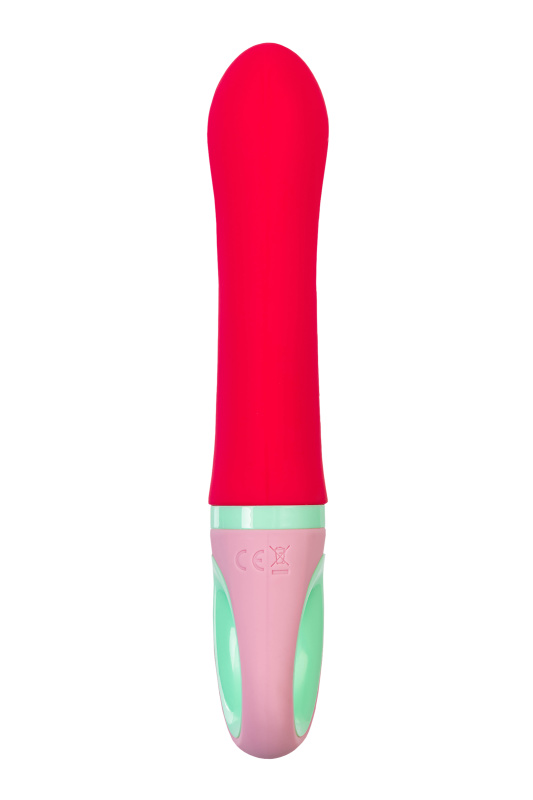 Flovetta by toyfa, Китай Вибратор с клиторальным стимулятором Flovetta PETUNIA, силикон, красный, 19 см — купить в Минске Фото Flovetta by toyfa, Китай Вибратор с клиторальным стимулятором Flovetta PETUNIA, силикон, красный, 19 см