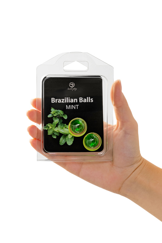 Secret play, Испания Массажное масло SECRET PLAY BRAZILIAN BALLS, мята, 2 х 4 гр — купить в Минске Изображение Secret play, Испания Массажное масло SECRET PLAY BRAZILIAN BALLS, мята, 2 х 4 гр