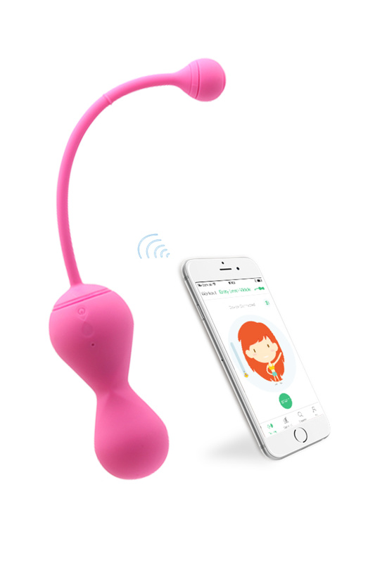 Фото  Тренажёр Кегеля Magic Motion Kegel Master, силикон, розовый, 3,8 см