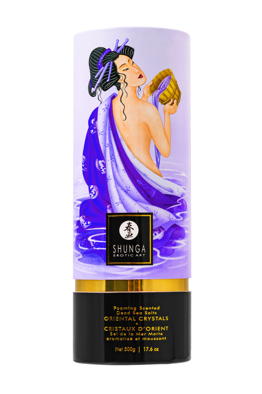Изображение Shunga, Канада Соль мёртвого моря для ванны Shunga Oriental Crystals Экзотические фрукты 500гр