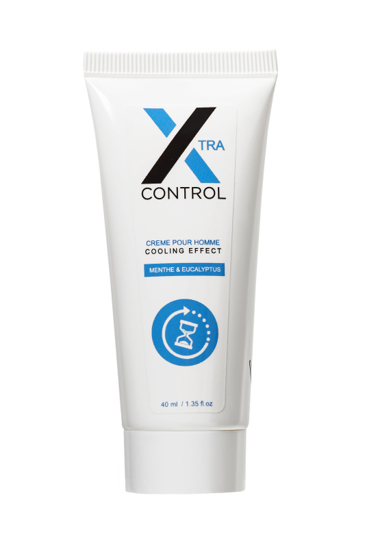 Изображение  Пролонгирующий крем для мужчин RUF XTRA CONTROL, с охлаждающим эффектом, 40 мл.