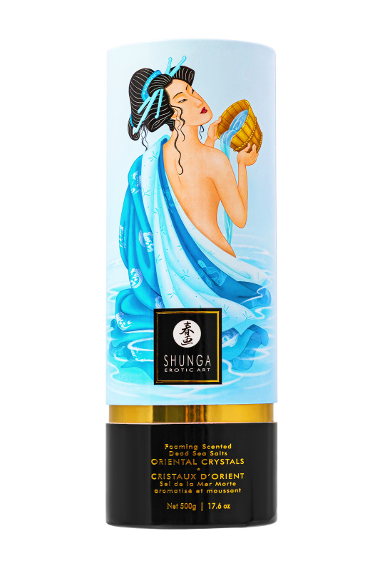 Фото Shunga, Канада Соль мёртвого моря для ванны Shunga Oriental Crystals Искушение океана 500гр
