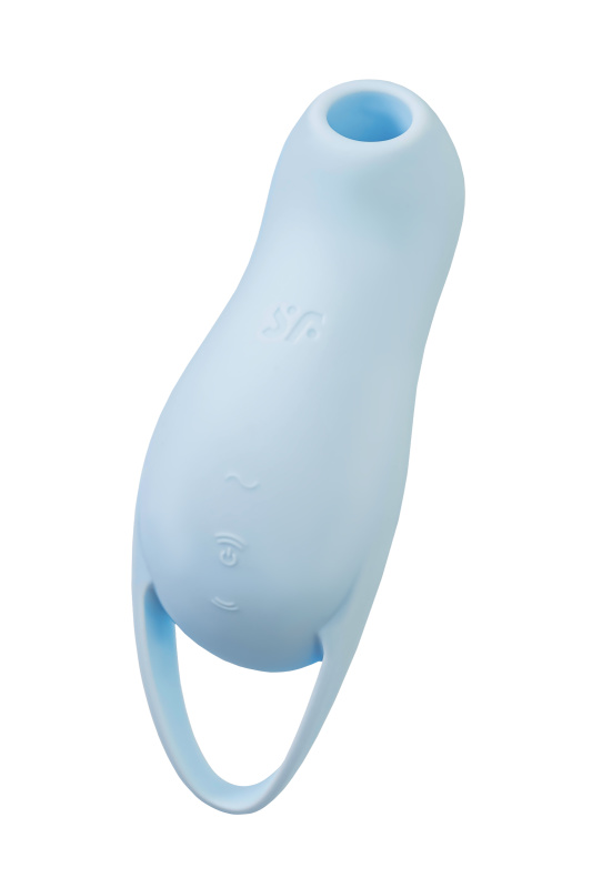 Satisfyer, Германия Вакуум-волновой стимулятор клитора с вибрацией Satisfyer Pocket Pro 1, силикон, голубой, 13,9 см — купить в Минске Изображение Satisfyer, Германия Вакуум-волновой стимулятор клитора с вибрацией Satisfyer Pocket Pro 1, силикон, голубой, 13,9 см
