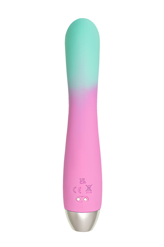 Flovetta by toyfa, Китай Вибратор для точки G с клиторальной стимуляцией, Flovetta ORCHID, силикон, мятно-розовый, 21 см — купить в Минске Фото Flovetta by toyfa, Китай Вибратор для точки G с клиторальной стимуляцией, Flovetta ORCHID, силикон, мятно-розовый, 21 см
