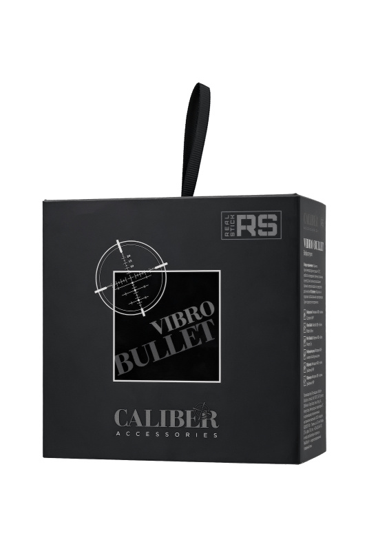 RealStick Caliber Вибропуля RealStick CALIBER, черная — купить в Минске Фото RealStick Caliber Вибропуля RealStick CALIBER, черная