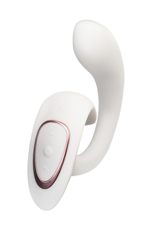 Satisfyer, Германия Вагинально-клиторальный вибратор Satisfyer G for Goddess 1, белый, 27 см — купить в Минске Фото Satisfyer, Германия Вагинально-клиторальный вибратор Satisfyer G for Goddess 1, белый, 27 см