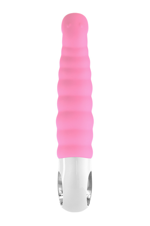 Фото Fun Factory, Германия Вибратор Fun  Factory Patchy Pаul, силиконовый, розовый, 21,7 см