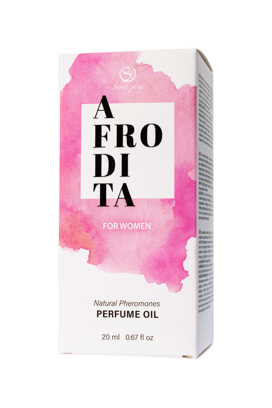 Фото Secret play, Испания Парфюмированное масло SECRET PLAY AFRODITA для женщин, с феромонами, 20 мл