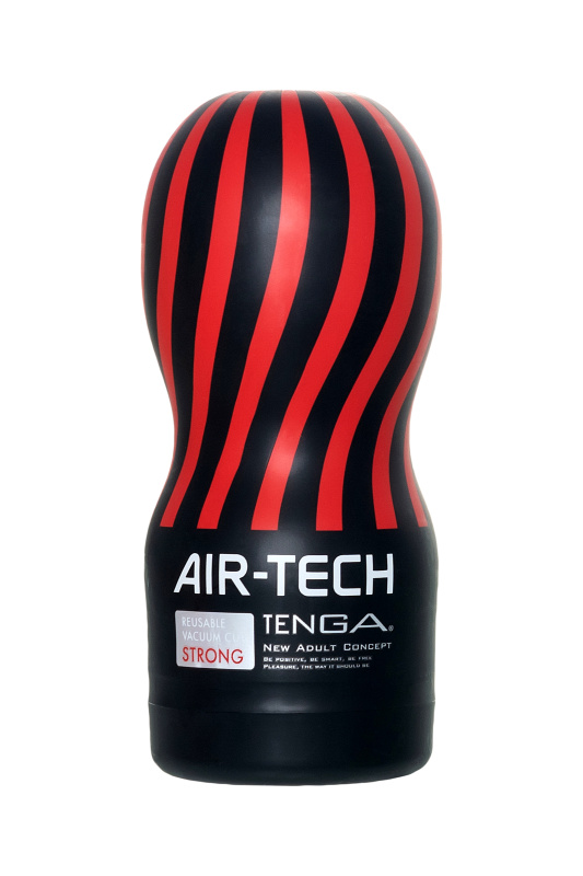 Фото Tenga, Япония Нереалистичный мастурбатор TENGA  Air-Tech Strong, TPE, белый, 15,5 см