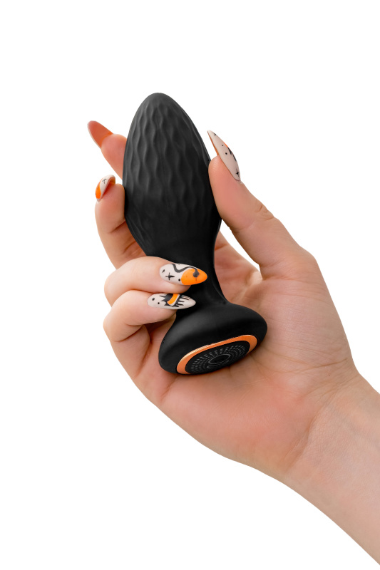 Изображение POPO Pleasure by TOYFA Анальная вибровтулка с ротацией POPO Pleasure Tucana, с управлением от приложения и пульта, силикон