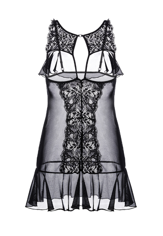 Erolanta Lingerie Эротическая комбинация Erolanta Margarita, черный (42-44) в пакете — купить в Минске Фото Erolanta Lingerie Эротическая комбинация Erolanta Margarita, черный (42-44) в пакете