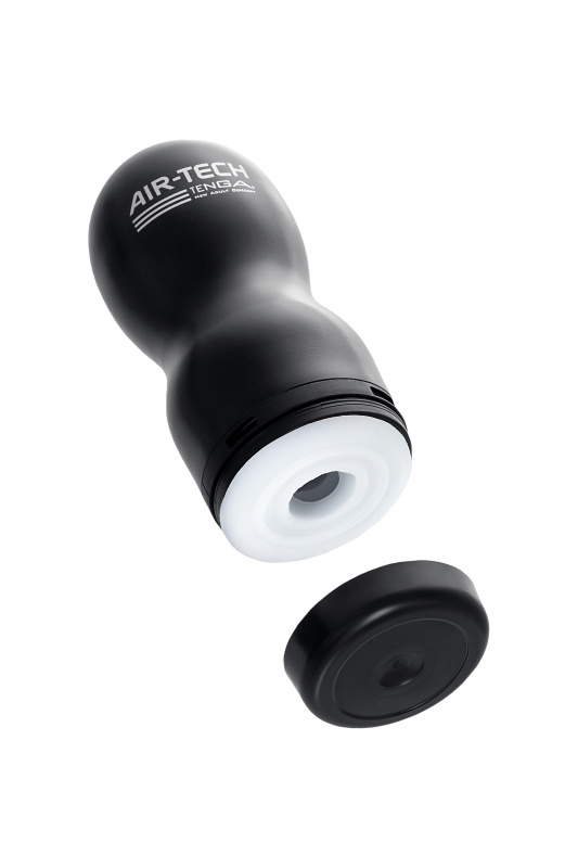 Фото Tenga, Япония Нереалистичный мастурбатор TENGA  Air-Tech Strong, TPE, белый, 15,5 см