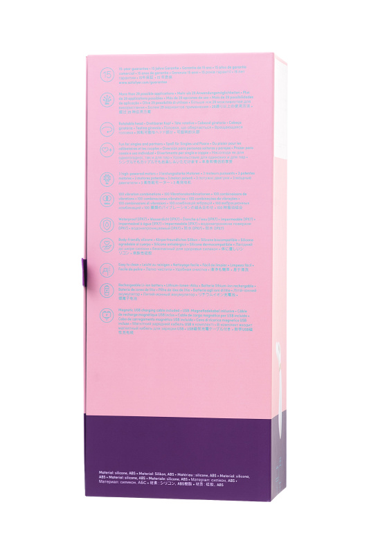 Фото Satisfyer, Германия Многофункциональный стимулятор для пар Satisfyer Partner Multifun 3, силикон, белый, 23,5 см.