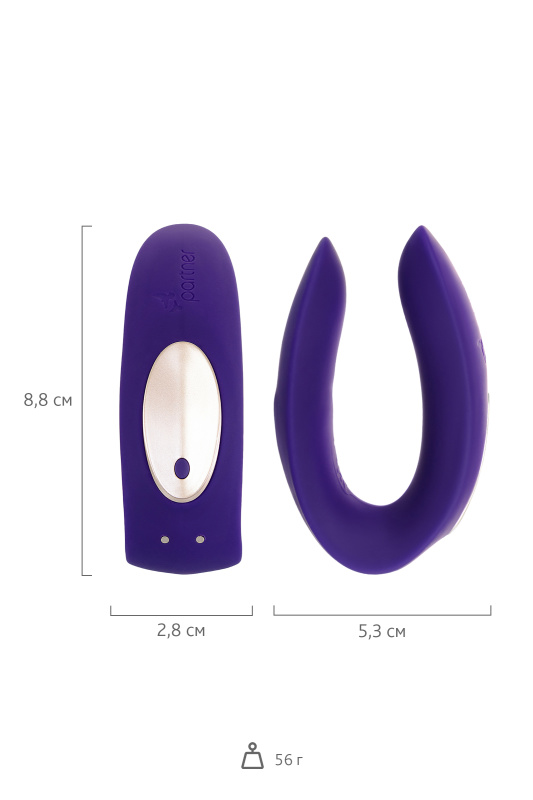 NINGHAI COUNTY JIMEITE ELECTRONICS CO., LTD, адрес: №18, 8th Jinshan road, Ningbo, Китай Многофункциональный стимулятор для пар Satisfyer Double Plus, силикон, фиолетовый, 18 см. — купить в Минске Фото NINGHAI COUNTY JIMEITE ELECTRONICS CO., LTD, адрес: №18, 8th Jinshan road, Ningbo, Китай Многофункциональный стимулятор для пар Satisfyer Double Plus, силикон, фиолетовый, 18 см.