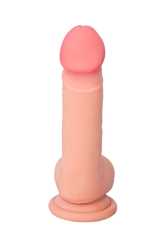 Изображение Attitude Solution Ltd Реалистичный фаллоимитатор RealStick Elite Nathan, TPR, телесный, 18,5 см