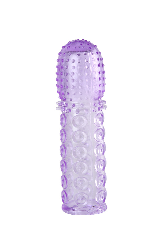 A-toys by TOYFA Насадка на пенис рельефная A-Toys by TOYFA Zoct, TPE, фиолетовый, 13,5 см — купить в Минске Фото A-toys by TOYFA Насадка на пенис рельефная A-Toys by TOYFA Zoct, TPE, фиолетовый, 13,5 см