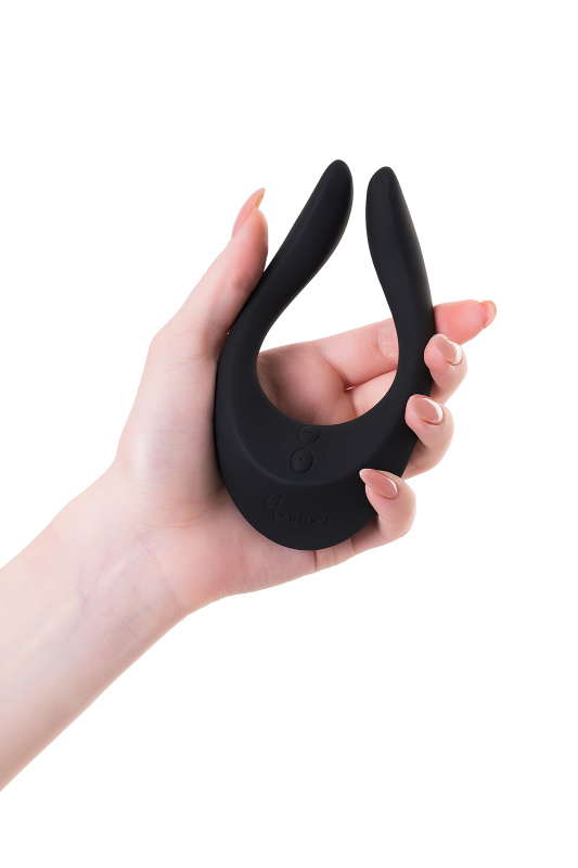 Фото Satisfyer, Германия Многофункциональный стимулятор для пар Satisfyer Endless Joy, силикон, чёрный, 13,5 см.
