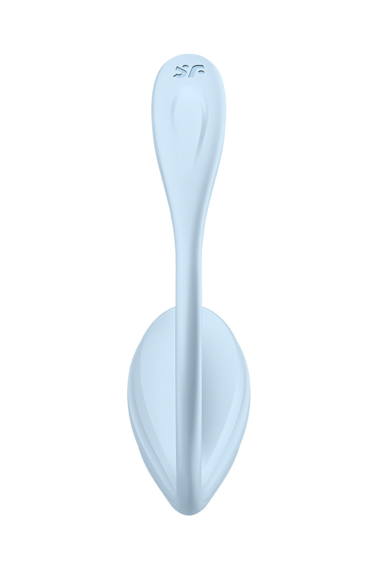 Фото Satisfyer, Германия Виброяйцо Satisfyer Smooth Petal Connect App, голубое, 6,5 см