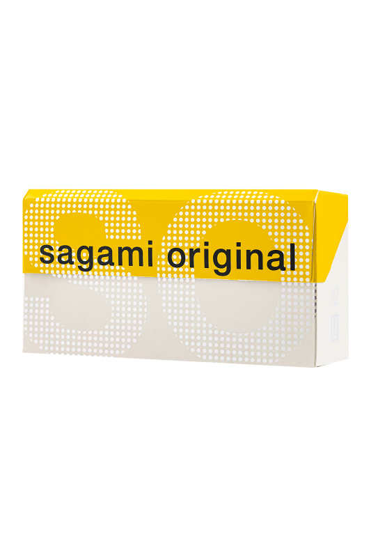 Изображение  Презервативы Sagami, original 0.02, полиуретан, ультратонкие, EXTRA LARGE, 12 шт.