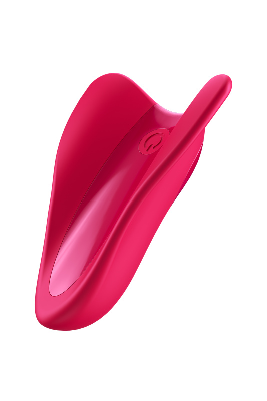 Изображение  Универсальный вибромассажер Satisfyer High Fly, силикон, красный