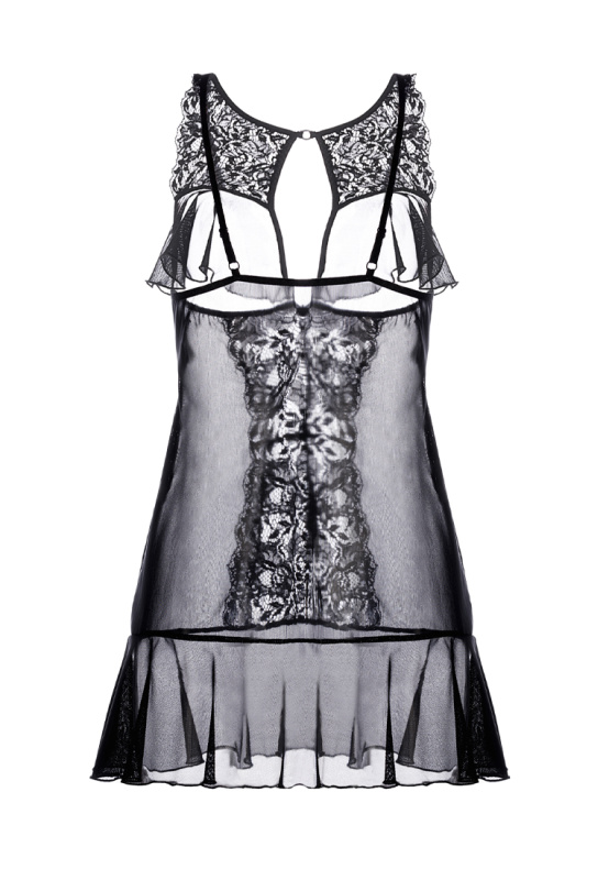 Erolanta Lingerie Эротическая комбинация Erolanta Margarita, черный (42-44) в пакете — купить в Минске Фото Erolanta Lingerie Эротическая комбинация Erolanta Margarita, черный (42-44) в пакете